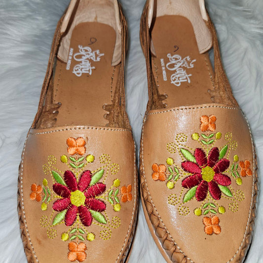 Handcrafted Mexican Leather Huaraches 2