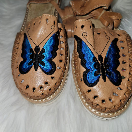 Handcrafted Mexican Leather Huaraches 3